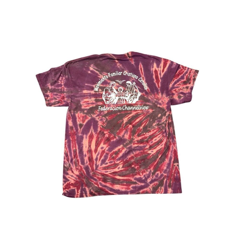 Catholic Spanish Religious Tie-Dye Tee